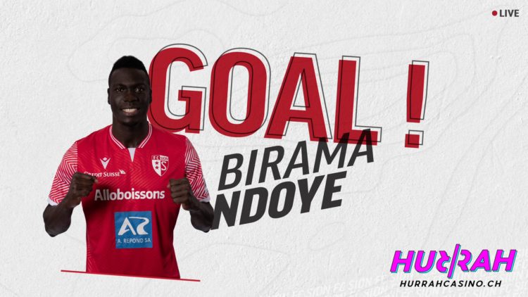 FC Sion : Le défenseur Birama Ndoye marque son deuxième but - wiwsport FC Sion : Le défenseur Birama Ndoye marque son deuxième but - wiwsport