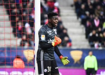 Bingourou KAMARA of Strasbourg during the League Cup match between Reims and Strasbourg at Stade Auguste Delaune on January 7, 2020 in Reims, France. (Photo by Anthony Dibon/Icon Sport via Getty Images)