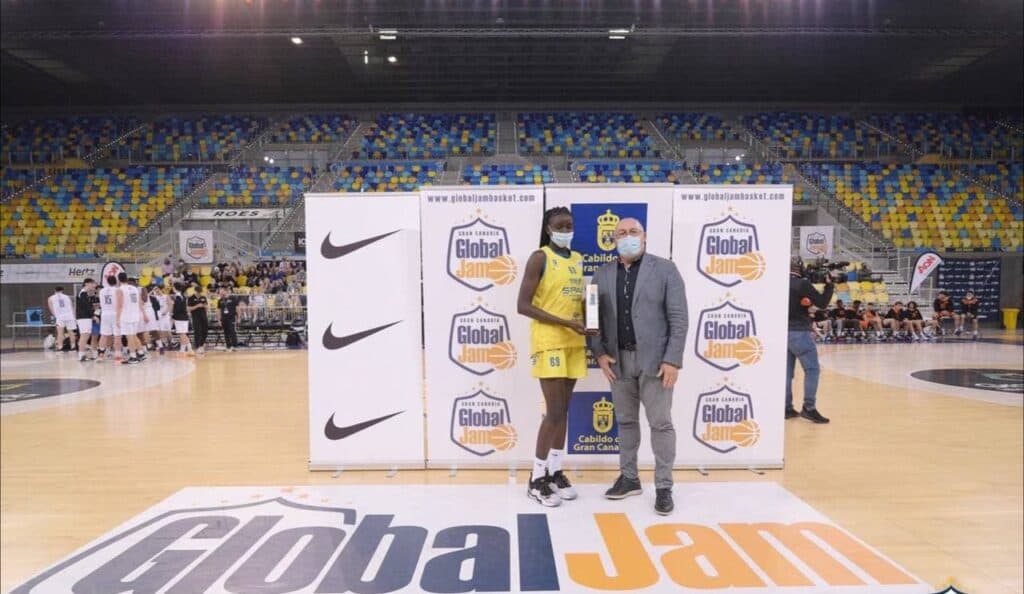 U19 Global Jam – Meilleure marqueuse et dans le 5 majeur, Sokhna Adji Fall sacrée avec Gran Canaria - wiwsport U19 Global Jam – Meilleure marqueuse et dans le 5 majeur, Sokhna Adji Fall sacrée avec Gran Canaria - wiwsport