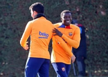 FC Barcelone : Plus d'un an après, Moussa Wagué effectue son retour à l'entraînement - wiwsport