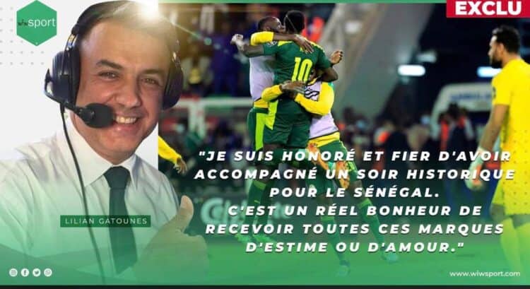 Exclu - Lilian Gatounes : "Je suis honoré et fier d’avoir accompagné un soir historique pour le Sénégal" - wiwsport