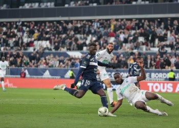 Ligue 1 : Bordeaux de M'Baye Niang et Saint-Etienne de Sada Thioub se neutralisent (2-2) ! - wiwsport