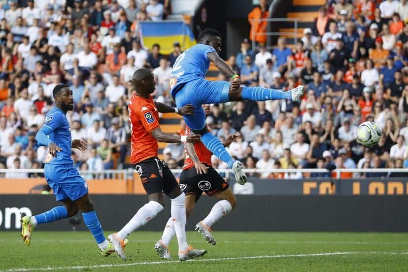 Lorient - OM : Bamba Dieng ouvre le score sur une belle reprise de volée ! - wiwsport Lorient - OM : Bamba Dieng ouvre le score sur une belle reprise de volée ! - wiwsport