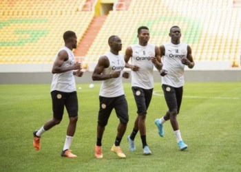 Equipe nationale - Les Lions s'entrainent à huis clos dans le nouveau stade annexe - wiwsport