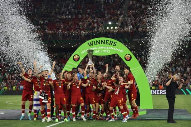 Ligue Europa Conférence : L'AS Roma remporte la première édition contre Feyenoord ! - wiwsport Ligue Europa Conférence : L'AS Roma remporte la première édition contre Feyenoord ! - wiwsport