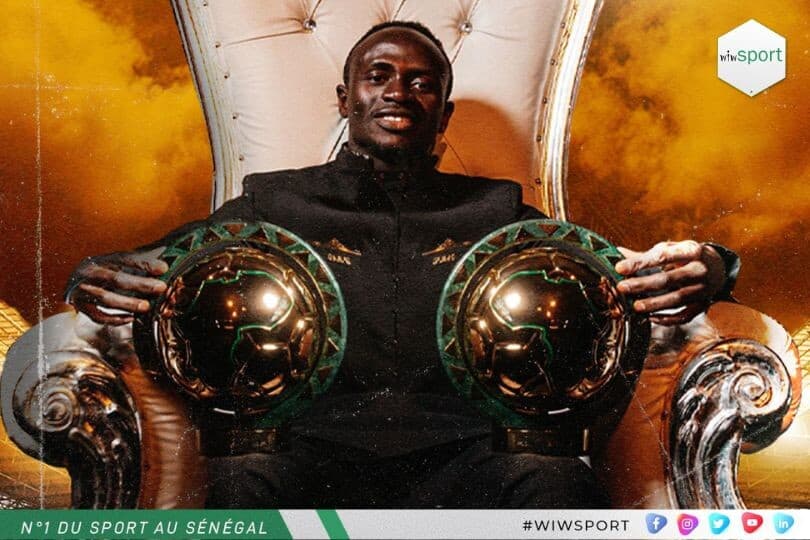 CAF Awards 2022 / Meilleur Joueur Africain de l'Année : Sadio Mané à tout jamais dans l'histoire avec un 2e sacre d'affilée ! - wiwsport CAF Awards 2022 / Meilleur Joueur Africain de l'Année : Sadio Mané à tout jamais dans l'histoire avec un 2e sacre d'affilée ! - wiwsport