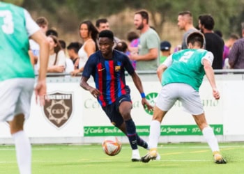 Amical : Le Barça Atlètic, avec Moussa Ndiaye et Alpha Diounkou, corrige d'entrée La Jonquera (8-1) - wiwsport