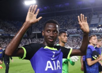 Tottenham : L&rsquo;AC Milan s&rsquo;intéresse à un prêt de Pape Matar Sarr