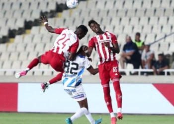 Europa League : L'Olympiacos, avec Pape Abou Cissé et Ousseynou, tenu en échec par l'Apollon Limassol - wiwsport