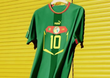 Coupe du Monde 2022 : Puma officialise le maillot extérieur des Lions ! - wiwsport