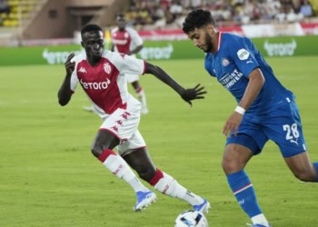 3e Tour LDC : Monaco et Krepin Diatta concèdent un match nul face au PSV Eindhoven (1-1) - wiwsport