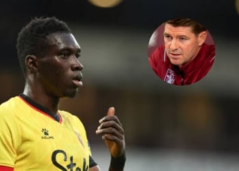 Mercato - Annoncé à Aston Villa, Ismaïla Sarr a discuté avec Steven Gerrard ce soir - wiwsport
