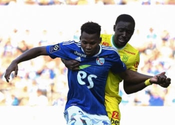Strasbourg : Deuxième but de la saison pour Habib Diallo, buteur contre Nantes - wiwsport