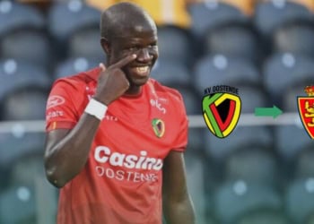 Mercato - Oostende : Makhtar Gueye est la priorité du Real Saragosse (D2 Espagne) - wiwsport
