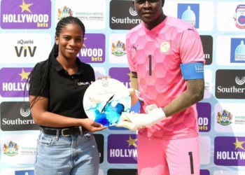 COSAFA CUP - Buteur à deux reprises dans le match, le gardien Al Seyni Ndiaye récompensé ! - wiwsport