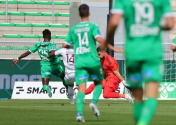 Ligue 2 : Ibrahima Wadji marque son premier but avec Saint-Etienne (vidéo) - wiwsport