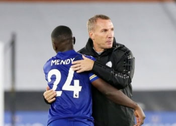 Leicester : Pendant qu'il déjoue les pronostics sur son avenir, Brendan Rodgers refait jouer Nampalys Mendy - wiwsport