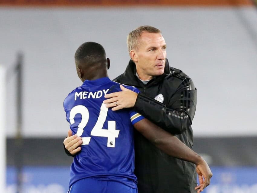 Leicester : Pendant qu'il déjoue les pronostics sur son avenir, Brendan Rodgers refait jouer Nampalys Mendy - wiwsport Leicester : Pendant qu'il déjoue les pronostics sur son avenir, Brendan Rodgers refait jouer Nampalys Mendy - wiwsport