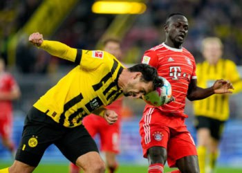 Bundesliga : Le Bayern Munich rattrapé in extrémis par Dortmund pour le premier 'Klassiker' de Sadio Mané - wiwsport