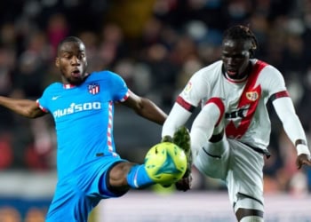 LaLiga : Pathé Ciss (Rayo Vallecano) titulaire contre l'Atlético Madrid - wiwsport