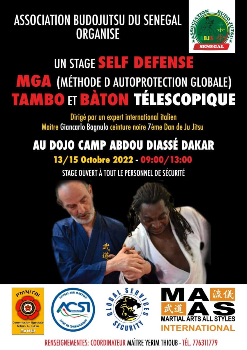 JU JITSU : Stage international à Dakar : Plus de 75 éléments à l'école italienne - wiwsport JU JITSU : Stage international à Dakar : Plus de 75 éléments à l'école italienne - wiwsport