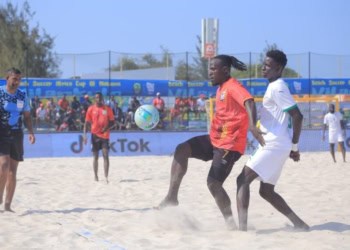 CAN Beach Soccer 2022 : Les Lions et Mandione Laye Diagne explosent d'entrée l'Ouganda (10-1) - wiwsport