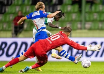 FC Dordrecht : Aliou Badara Baldé marque déjà son troisième but - wiwsport