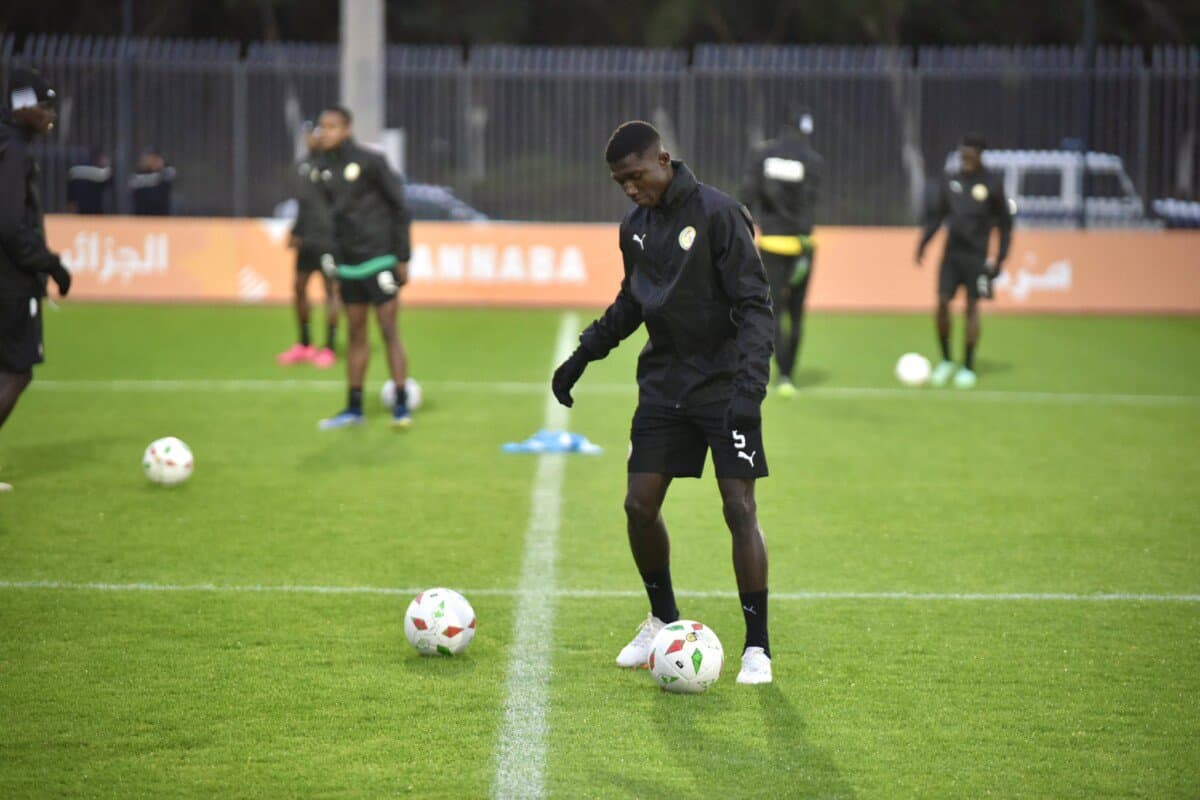 CHAN 2023 : Dernière séance d’entraînement avant le match face à la RDC - wiwsport CHAN 2023 : Dernière séance d’entraînement avant le match face à la RDC - wiwsport