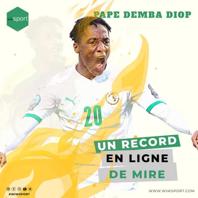 CAN U20 : Un record en ligne de mire pour Pape Demba Diop - wiwsport