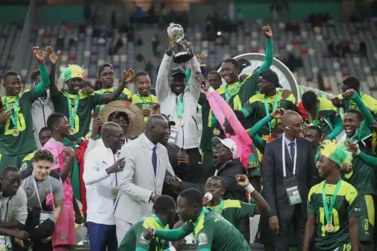 CAN U17 - Serigne Saliou Dia sur le sacre des Lionceaux : "Le travail et l'investissement ont porté ses fruits" - wiwsport CAN U17 - Serigne Saliou Dia sur le sacre des Lionceaux : "Le travail et l'investissement ont porté ses fruits" - wiwsport