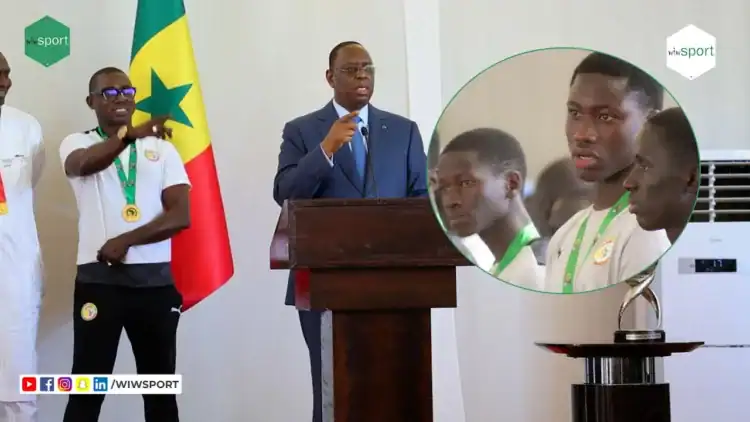 Video - Macky Sall à Fallou Diouf l’auteur du penalty contre le Maroc : « On a frôlé la crise cardiaque » - wiwsport Video - Macky Sall à Fallou Diouf l’auteur du penalty contre le Maroc : « On a frôlé la crise cardiaque » - wiwsport
