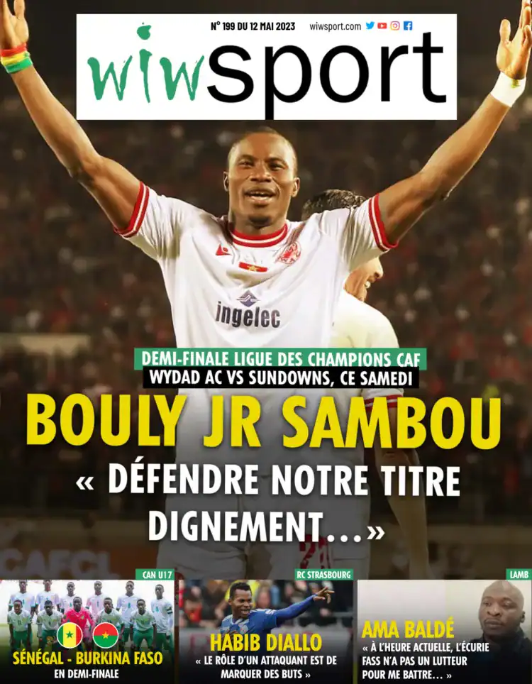 Lire le Journal wiwsport du Vendredi 12 mai #199 - wiwsport