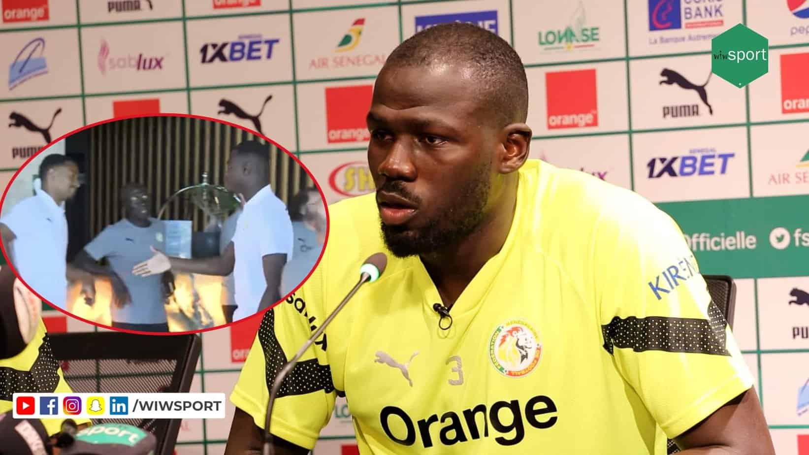Kalidou Koulibaly : « Des problèmes entre Abdou Diallo et Moussa Niakhaté ? C'est une vidéo polémique qui disparaîtra le plus rapidement possible » - wiwsport Kalidou Koulibaly : « Des problèmes entre Abdou Diallo et Moussa Niakhaté ? C'est une vidéo polémique qui disparaîtra le plus rapidement possible » - wiwsport