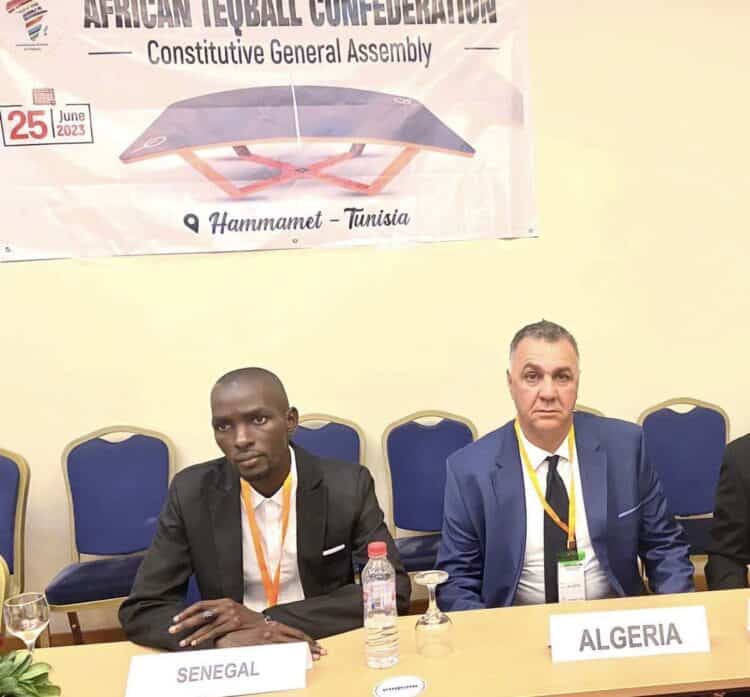 Teqball - La confédération africaine est née, Modou Gueye Seck de l’ASTEQ est le Trésorier Général ! - wiwsport