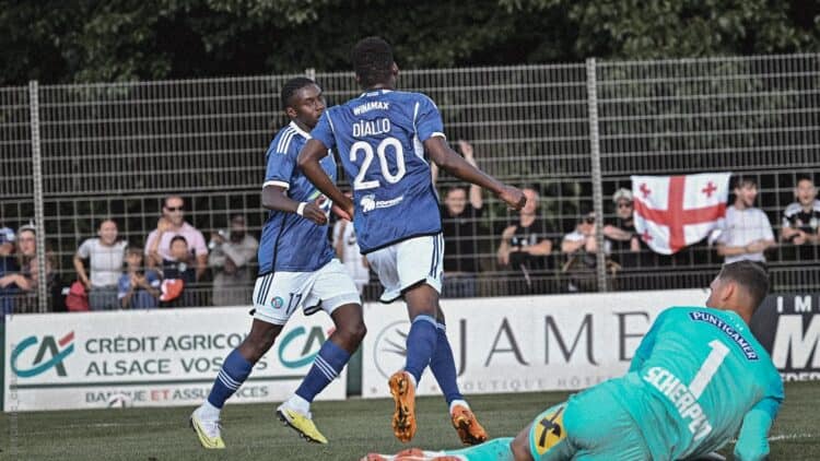 Pré-saison : Bien en jambes, Habib Diallo inscrit un triplé avec Strasbourg (vidéo) - wiwsport Crédit image : RCSA Twitter