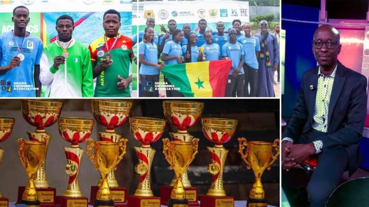 Natation - Non prise en charge de la délégation, accès à la piscine difficile, les révélations du président de la fédération sur le voyage à Accra ! - wiwsport