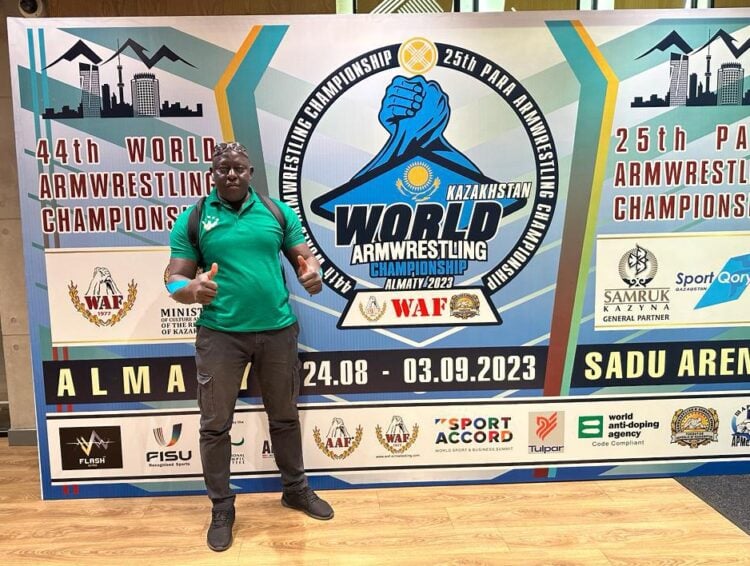 Coupe du Monde de Bras de Fer – Yankhoba Cissokho, malade, n’a pu prendre part à la compétition ! - wiwsport