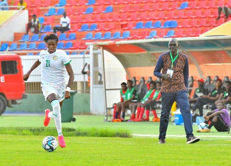 Coumba Sylla Mbodji, ici en image, devrait être titularisée ce lundi par Mame Moussa Cissé @ Crédit image : WIWSPORT