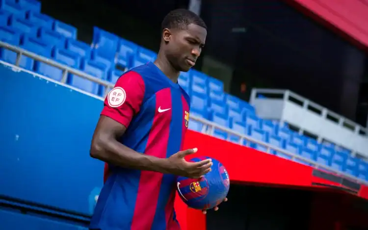 FC Barcelone : Mamadou Mbacké Fall présenté et à l'entraînement ce jeudi - wiwsport