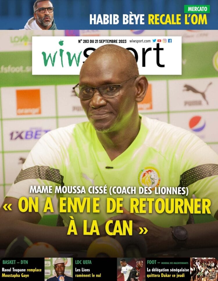 Lire le Journal wiwsport du Jeudi 21 Septembre #283 - wiwsport