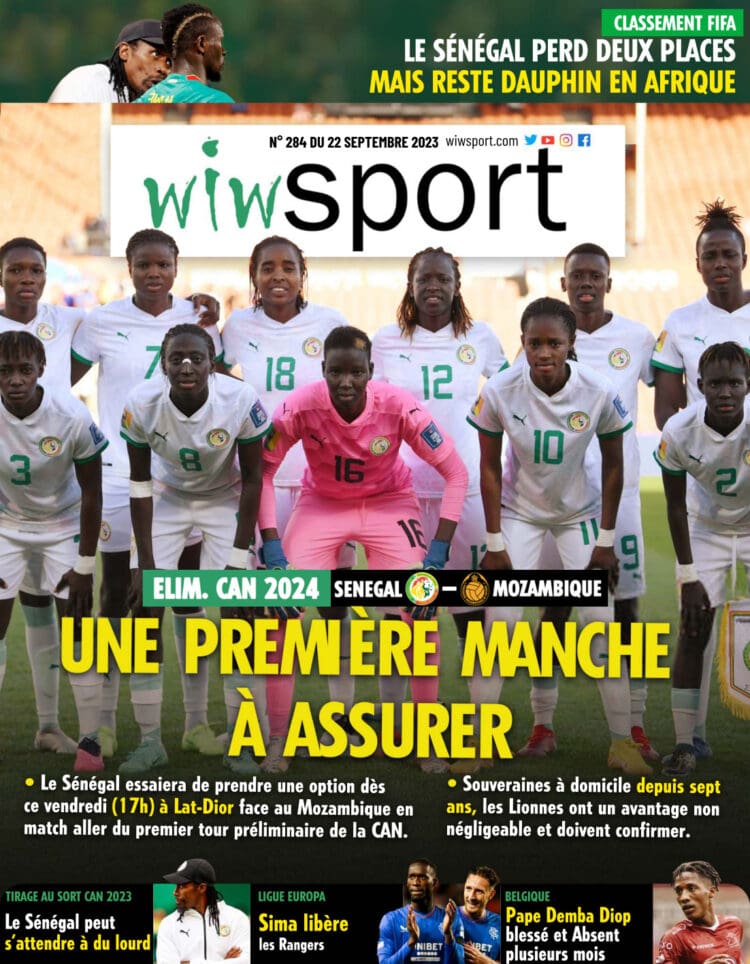 Lire le Journal wiwsport du Vendredi 22 Septembre #284 - wiwsport