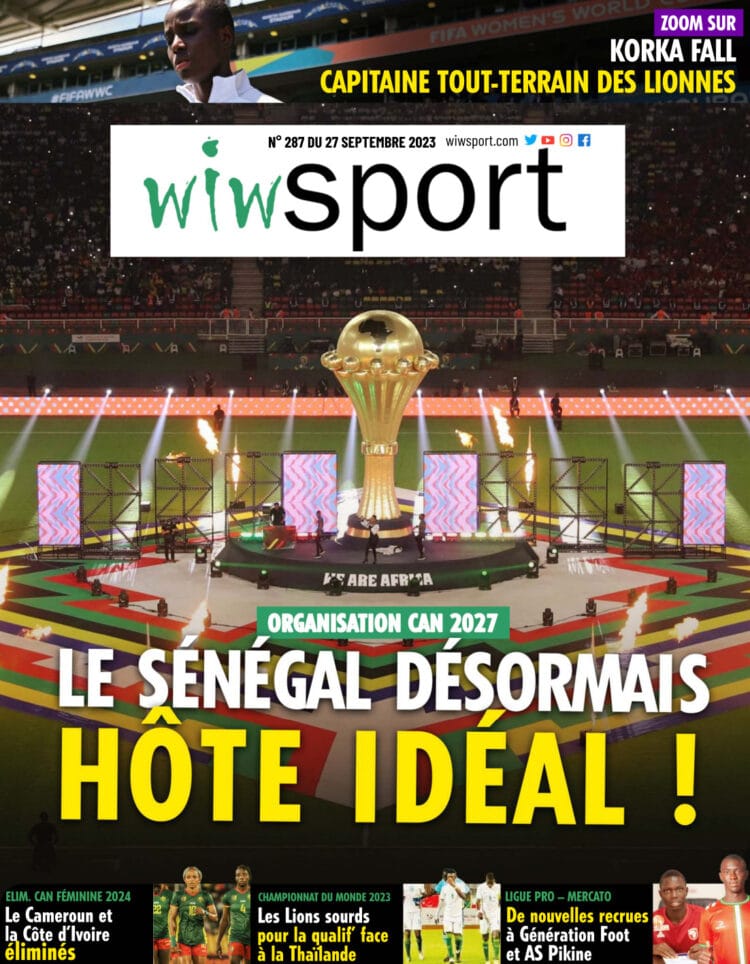 Lire le Journal wiwsport du Mercredi 27 Septembre #287 - wiwsport