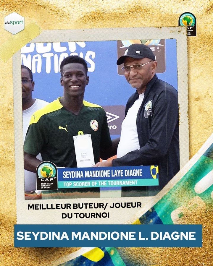 Beach Soccer : Mandione Diagne meilleur buteur à Moscou - wiwsport Beach Soccer : Mandione Diagne meilleur buteur à Moscou - wiwsport