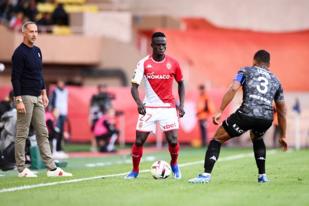 Ligue 1 (9e) : Krépin Diatta présent dans le onze type de L'Equipe - wiwsport 27 Krepin DIATTA (asm) during the Ligue 1 Uber Eats match between Association Sportive de Monaco Football Club and Football Club de Metz at Stade Louis II on October 22, 2023 in Monaco, Monaco. (Photo by Philippe Lecoeur/FEP/Icon Sport via Getty Images)