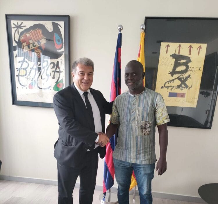 ENTRETIEN avec El Hadji Dieng, président de Be Sport Academy : « Ce partenariat avec le FC Barcelone ? Nos résultats ont attiré les meilleurs au monde » - wiwsport