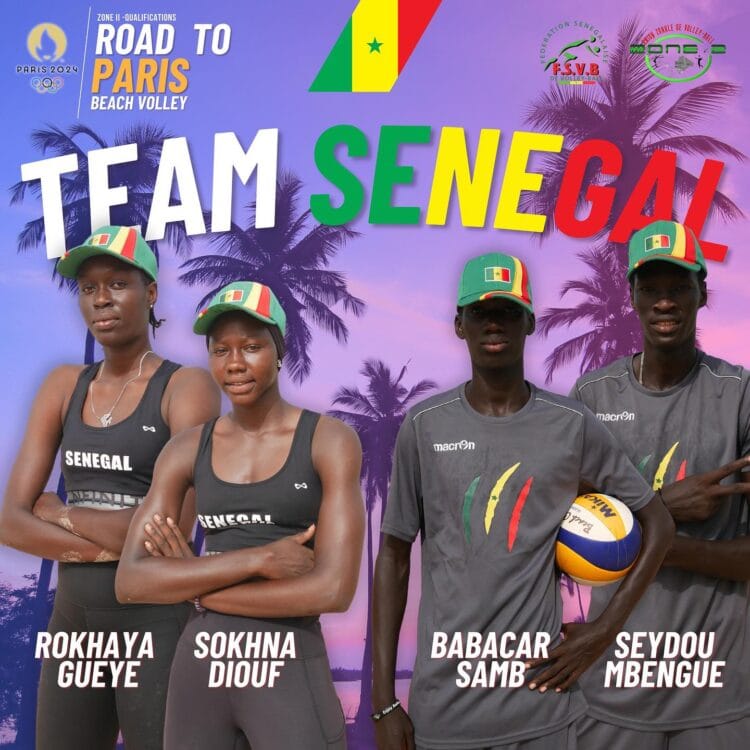 TQO Zonal Beach-Volley : Les deux paires qui représenteront le Sénégal présentées - wiwsport TQO Zonal Beach-Volley : Les deux paires qui représenteront le Sénégal présentées - wiwsport