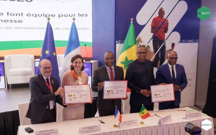 JOJ 2026 - Un nouvel accord de financement de 10 milliards Fcfa entre le Sénégal et la France pour la réhabilitation d'infrastructures sportives ! - wiwsport JOJ 2026 - Un nouvel accord de financement de 10 milliards Fcfa entre le Sénégal et la France pour la réhabilitation d'infrastructures sportives ! - wiwsport
