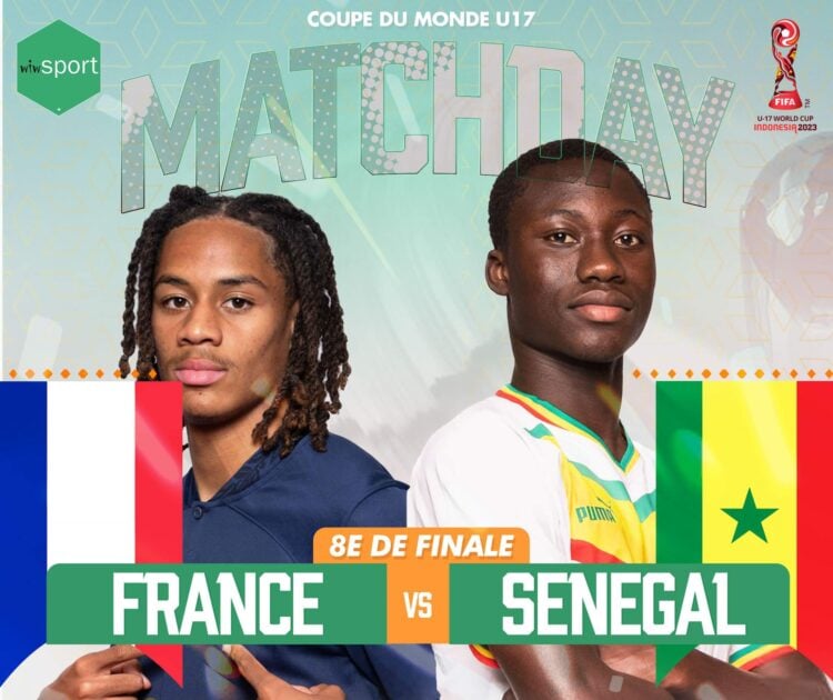 LIVE - Coupe du Monde U17 : Regardez en direct le match France - Sénégal - wiwsport LIVE - Coupe du Monde U17 : Regardez en direct le match France - Sénégal - wiwsport