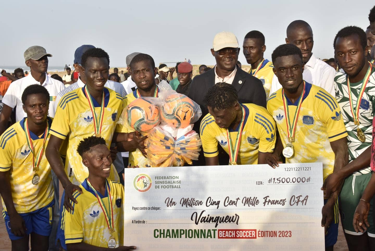Satisfait du niveau du championnat, Augustin Senghor félicite la constance du beach soccer : "C'est une discipline qui a commencé à gagner bien avant ..." - wiwsport Satisfait du niveau du championnat, Augustin Senghor félicite la constance du beach soccer : "C'est une discipline qui a commencé à gagner bien avant ..." - wiwsport