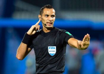 Elimi Mondial 2026 - Togo vs Sénégal : l'arbitre Mustapha Ghorbal au sifflet - wiwsport